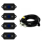 Baja Designs LED Universal, Rock Light Kit, Blue